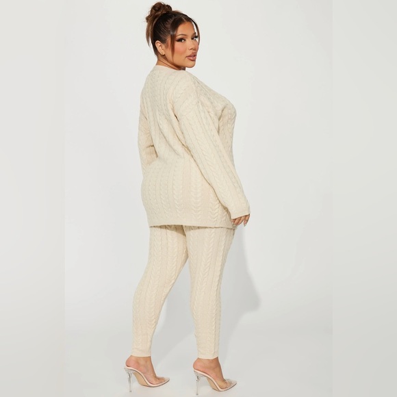 Matching Set - Sweater Set ✨ - Cream - Picture 3 of 4